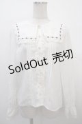 Amavel / Rosary レースフリルブラウス F ボルドー Y-25-04-20-012-CA-BL-SZ-ZY