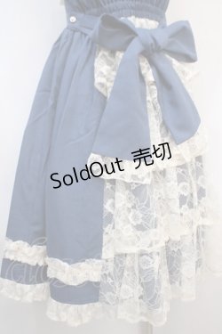 画像4: axes femme kawaii / オリビアジャンパースカート  ブルー Y-25-04-20-112-AX-OP-SZ-ZY