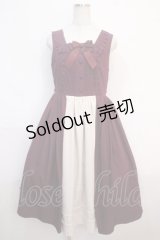 axes femme kawaii / エレガントドールジャンスカ  ワイン Y-25-04-20-113-AX-OP-SZ-ZI