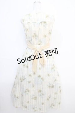 画像2: axes femme POETIQUE / ヒマワリレースロングワンピース  イエロー Y-25-04-20-114-AX-OP-SZ-ZY