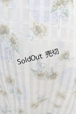 画像3: axes femme POETIQUE / ヒマワリレースロングワンピース  イエロー Y-25-04-20-114-AX-OP-SZ-ZY