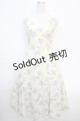 axes femme POETIQUE / フロレゾンロングワンピース  イエロー Y-25-04-20-115-AX-OP-SZ-ZY