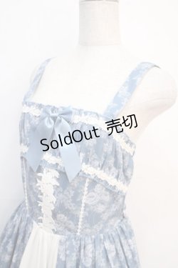 画像3: axes femme kawaii / クラシックローズジャンスカ  ブルー Y-25-04-20-117-AX-OP-SZ-ZY