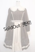 axes femme kawaii / 童話の小公女ワンピース  ブラウン Y-25-04-20-119-AX-OP-SZ-ZI