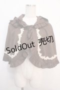 axes femme kawaii / 童話の小公女ケープ  ブラウン Y-25-04-20-120-AX-JA-SZ-ZI