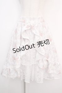 mellfy memory / Princess Rococo Rose lace スカート M/LONG ピンク Y-25-04-20-125-LO-SK-SZ-ZY