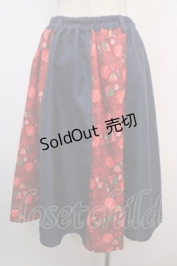 画像2: axes femme POETIQUE / コカコーラ切替スカート  赤 Y-25-04-20-130-AX-SK-SZ-ZI