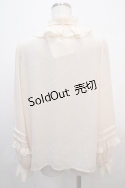 画像2: axes femme kawaii / クラシックローズ刺繍ブラウス  白 Y-25-04-20-017-AX-BL-SZ-ZY