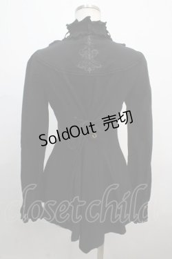 画像2: Rozen Kavalier / フリルロングブラウス  黒 Y-25-04-20-045-OO-BL-SZ-ZY