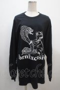 MILKBOY / SNAKE BOY L.S. TEE  ブラック Y-25-04-20-050-MB-TO-SZ-ZY
