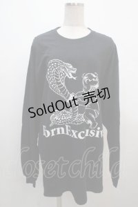 MILKBOY / SNAKE BOY L.S. TEE  ブラック Y-25-04-20-050-MB-TO-SZ-ZY