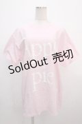LAND by MILKBOY / APPLE PIE　Tシャツ L ピンク Y-25-04-20-051-MB-TS-SZ-ZY