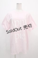 LAND by MILKBOY / APPLE PIE　Tシャツ L ピンク Y-25-04-20-051-MB-TS-SZ-ZY