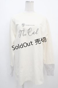 MILKBOY / THE END ロングスリーブ TEE  アイボリー Y-25-04-20-054-MB-TS-SZ-ZY