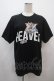 画像1: MILKBOY / HEAVEN Tシャツ L ブラック Y-25-04-20-058-MB-TO-SZ-ZY (1)