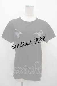 MILKBOY / SCORPION TEE S ブラック Y-25-04-20-059-MB-TO-SZ-ZY