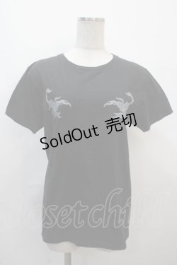 画像1: MILKBOY / SCORPION TEE S ブラック Y-25-04-20-059-MB-TO-SZ-ZY