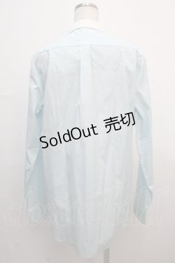 画像2: Franche Lippee / うさぎ刺繍シャツ L サックス Y-25-04-20-061-LO-BL-SZ-ZY