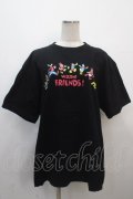 merry jenny / MICKEY MOUSE & FRIENDS T F ブラック Y-25-04-20-062-LO-TS-SZ-ZY