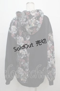 画像2: DXMOUVE / 臓器キリカエZIPパーカー  黒 Y-25-04-20-063-PU-TO-SZ-ZY