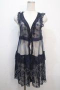 axes femme / フェミニンレースジレ M 紺 Y-25-04-20-065-AX-TO-SZ-ZY