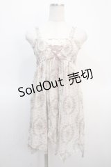 axes femme / 花柄2Wayスカート M 生成り Y-25-04-21-051-AX-SK-SZ-ZY