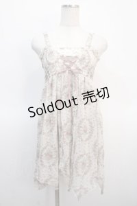 axes femme / 花柄2Wayスカート M 生成り Y-25-04-21-051-AX-SK-SZ-ZY