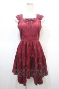 axes femme POETIQUE / オディールビスチェミニワンピース  ワイン Y-25-04-21-055-AX-OP-SZ-ZY