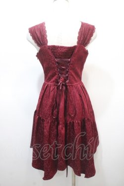 画像2: axes femme POETIQUE / オディールビスチェミニワンピース  ワイン Y-25-04-21-055-AX-OP-SZ-ZY