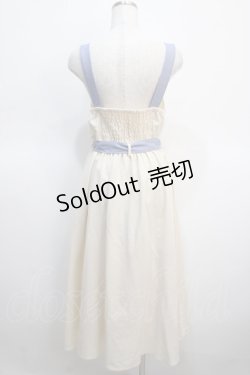 画像2: axes femme / リボンフラワー刺繍ジャンスカ  キナリ Y-25-04-21-060-AX-OP-SZ-ZY