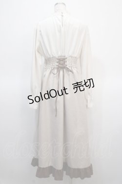 画像2: axes femme / ハイウエストドッキングワンピース  キナリ Y-25-04-21-066-AX-OP-SZ-ZY