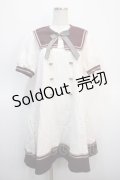Amavel / セーラーカットワンピース F ボルドー Y-25-04-21-070-CA-OP-SZ-ZY