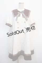 Amavel / セーラーカットワンピース F ボルドー Y-25-04-21-070-CA-OP-SZ-ZY