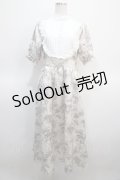 m petit by misako / トワルドジュイワンピース  白 Y-25-04-21-077-LO-OP-SZ-ZY