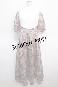 m petit by misako / トワルドジュイワンピース  ピンク Y-25-04-21-078-LO-OP-SZ-ZY