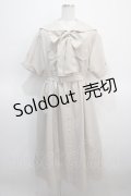 Physical Drop / セーラーワンピース  ベージュ Y-25-04-21-084-LO-OP-SZ-ZY