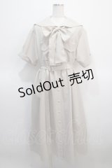Physical Drop / セーラーワンピース  ベージュ Y-25-04-21-084-LO-OP-SZ-ZY