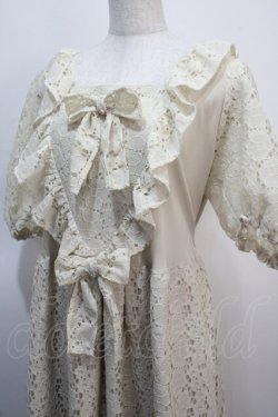 画像3: Physical Drop / レースロングワンピース  生成り Y-25-04-21-085-LO-OP-SZ-ZY