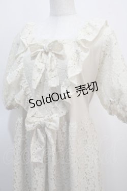 画像3: Physical Drop / レースロングワンピース  生成り Y-25-04-21-085-LO-OP-SZ-ZY