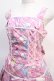 画像3: Angelic Pretty / Fancy Stationeryローウエストジャンパースカート  ピンク Y-25-04-21-089-AP-OP-SZ-ZY (3)