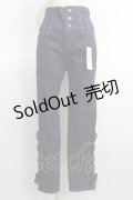 axes femme POETIQUE / ハイウエストデニムパンツ M インディゴ Y-25-04-21-092-AX-PA-SZ-ZY