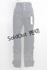 axes femme POETIQUE / ハイウエストデニムパンツ M インディゴ Y-25-04-21-092-AX-PA-SZ-ZY