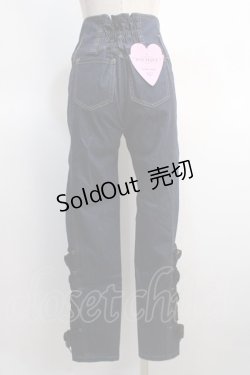 画像2: axes femme POETIQUE / ハイウエストデニムパンツ M インディゴ Y-25-04-21-092-AX-PA-SZ-ZY