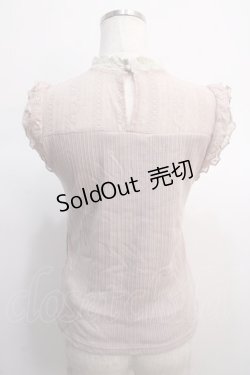 画像2: axes femme / パール付きタンクトップ  ピンク Y-25-04-21-011-AX-TO-SZ-ZY