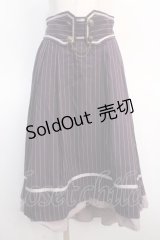 axes femme / ベルト風フィッシュテールスカート F パープル Y-25-04-21-097-AX-SK-SZ-ZY