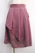 axes femme POETIQUE / レターポケットタックスカート M ピンク Y-25-04-21-099-AX-SK-SZ-ZY