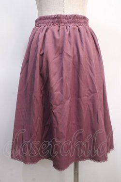 画像2: axes femme POETIQUE / レターポケットタックスカート M ピンク Y-25-04-21-099-AX-SK-SZ-ZY