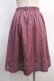 画像2: axes femme POETIQUE / レターポケットタックスカート M ピンク Y-25-04-21-099-AX-SK-SZ-ZY (2)