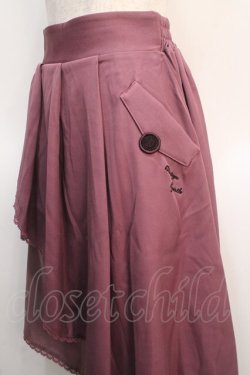 画像3: axes femme POETIQUE / レターポケットタックスカート M ピンク Y-25-04-21-099-AX-SK-SZ-ZY