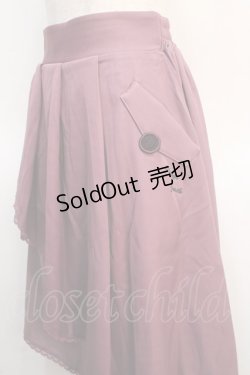 画像3: axes femme POETIQUE / レターポケットタックスカート M ピンク Y-25-04-21-099-AX-SK-SZ-ZT173